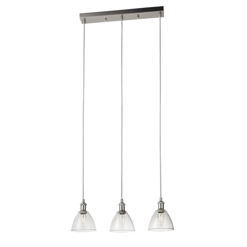 Lustra tip pendul Mellen, cu 3 lumini, 120 x 46 cm