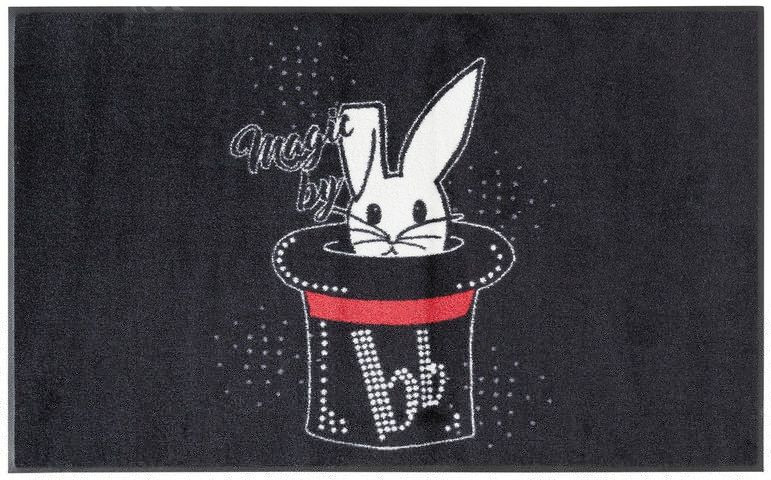 Pres de intrare Rabbit by Bruno Banani, 50 x 75 cm, negru