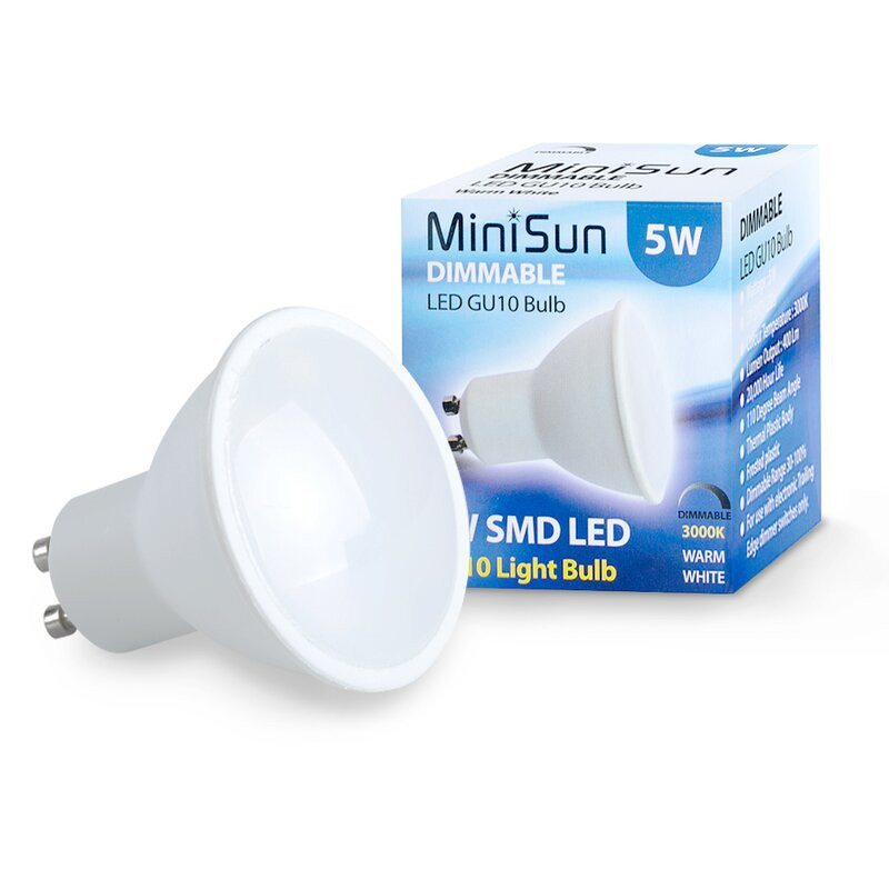 Set de 6 becuri Paladiu LED, 5W, GU10