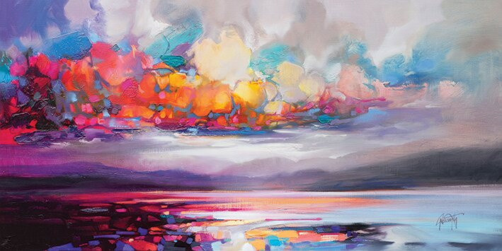 Tablou \'Stratocumulus\' by Scott Naismith, 50 x 100 cm