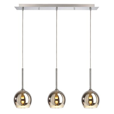 Lustra tip pendul Bunda, cu 3 lumini, 120 cm