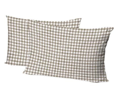 Set de 2 fețe de perne Power Linen, 50x80 cm