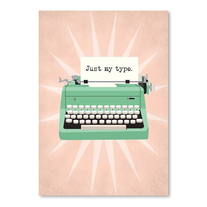 Tablou Vintage Typewriter 1, 60 x 42 cm