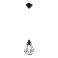 Lustra tip pendul Tarbes II, metal/plastic, neagra, 17.5 x 110 cm, 60w