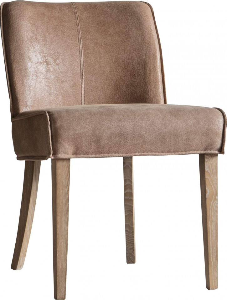 Set de 2 scaune Tarnby, maro, 50 x 58 x 89cm