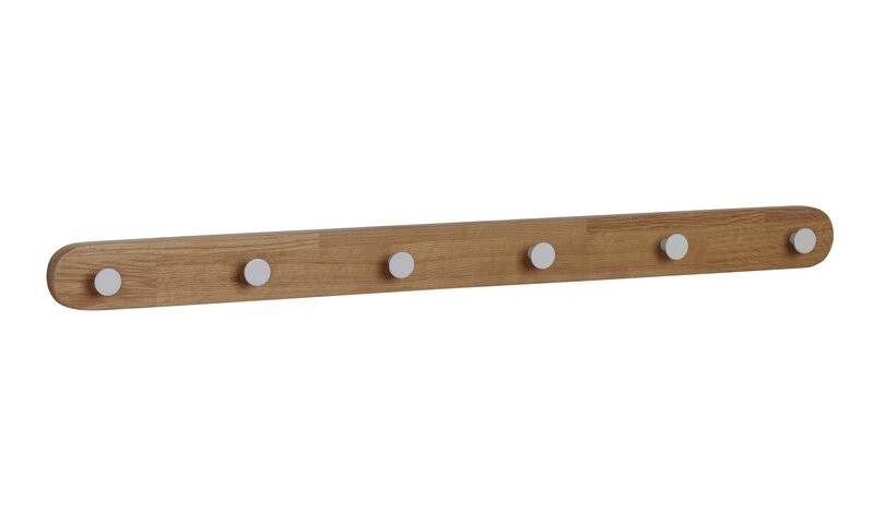 Cuier Rone Rail din lemn masiv, 65 x 5 cm