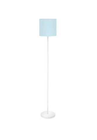 Lampadar Pasteri, metal/textil, albastru, 28 x 158 x 28 cm