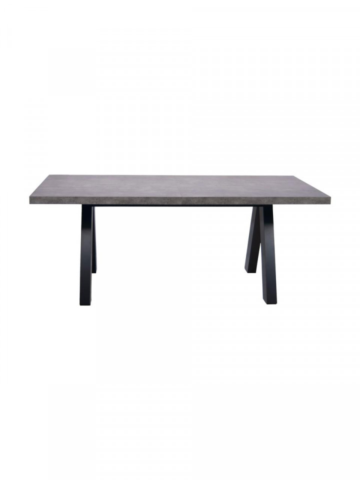 Masă extensibilă cu efect de beton Apex