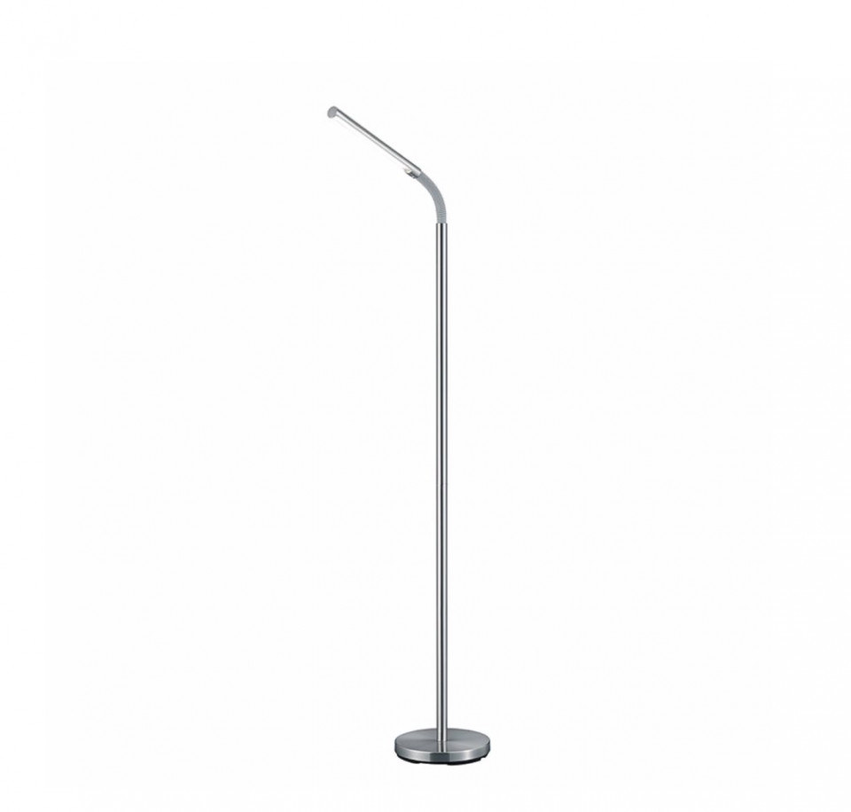 Lampadar LED Nickel metal, argintiu, 1 bec, 5 W, 480 lm