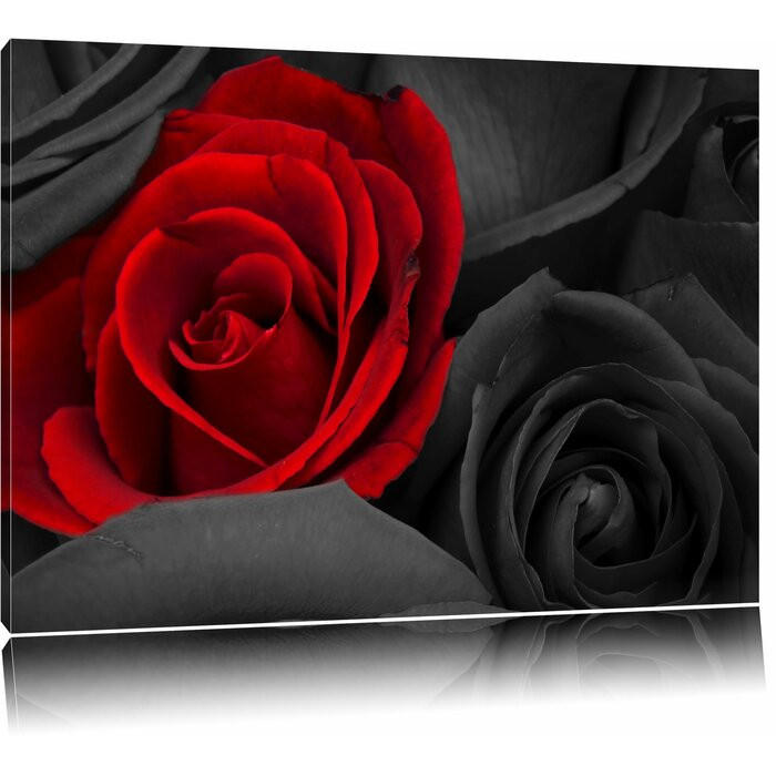 Tablou cu trandafiri, panza, 60 x 80 x 1,8 cm