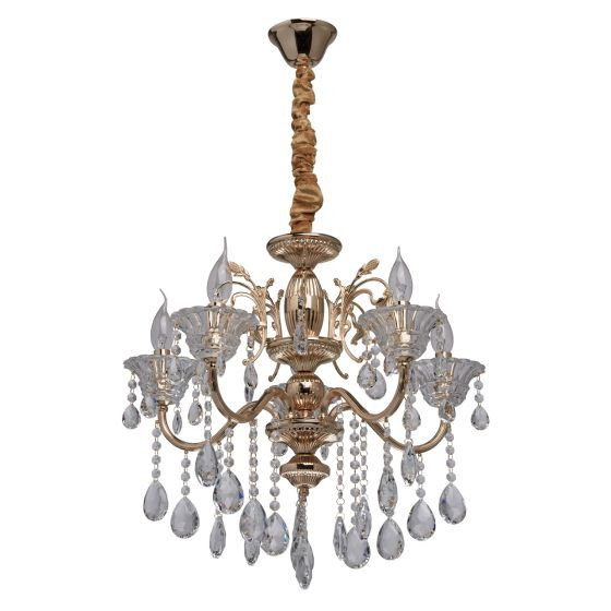 Candelabru Selena din cristal, 100 x 60 cm