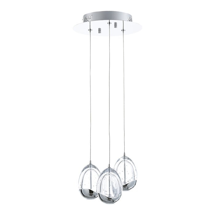 Lustra Neher, LED, cu 3 lumini, 26 x 33 x 33 cm