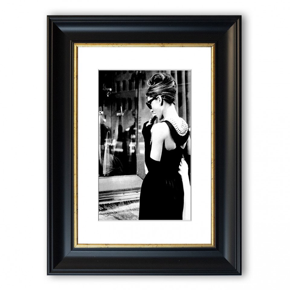 Tablou Audrey Hepburn Breakfast Cornwall\' 126 cm x 93 cm