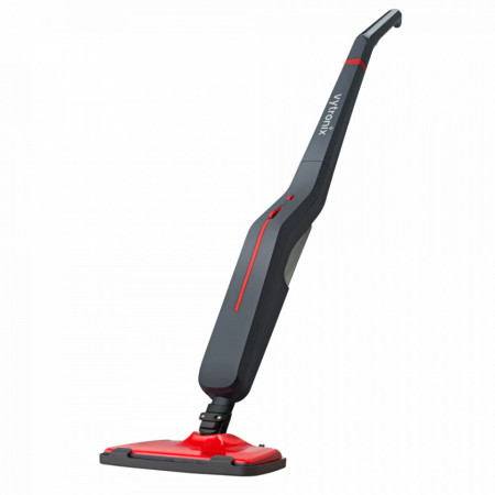 Mop cu aburi Vytronix R4SFL, negru/rosu, 113 x 30 x 17,5 cm, 1600W