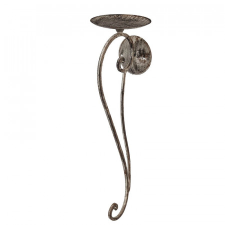 Suport de perete pentru lumanare Astoria Grand, metal, 49 x 13 x 14 cm