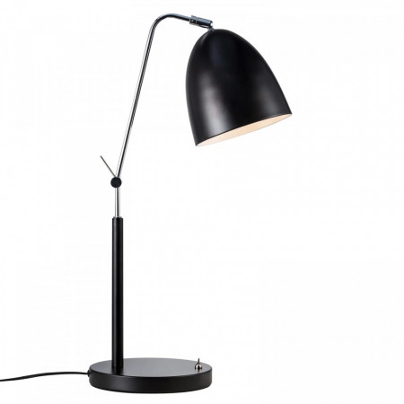 Veioza Alexander, metal, neagra, 54 x 18 cm, 15w