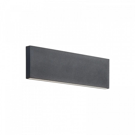 Aplica de perete Ignazia, LED, metal, negru, 28 x 8 x 4,5 cm