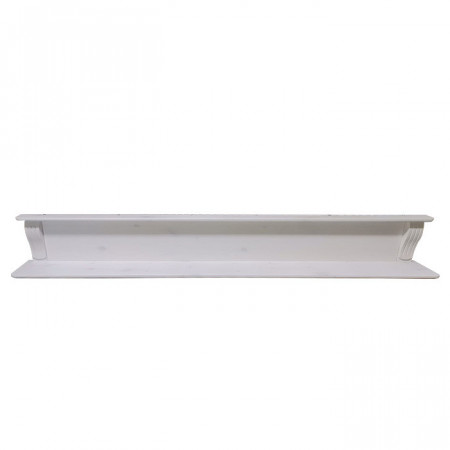 Etajera by Home Affaire, lemn masiv, alb, 160 x 16 x 24 cm