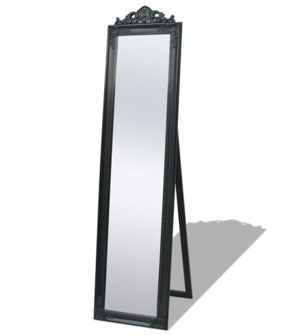 Oglinda Blakeway, negru, 160 x 40 cm