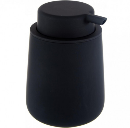 Dispenser de sapun Nova One, negru, 8 x 12 cm, 250 ml