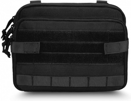 Geanta pentru accesorii de prim ajutor UBORSE, nailon, negru, 28 x 18 x 7 cm