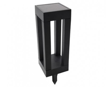 Lampa cu incarcare solara Ruby, LED, plastic, negru