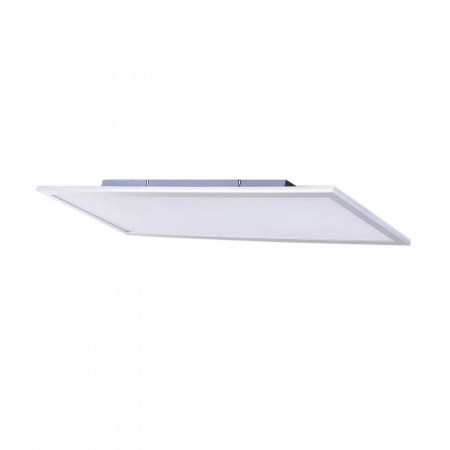 Plafoniera Livel, LED, aluminiu/PMMA, alb/argintiu, 120 x 30 x 5,2 cm