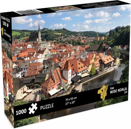 Puzzle cu 1000 piese THE WISE KOALA CO, hartie, multicolor, peisaj, 50 x 70 cm