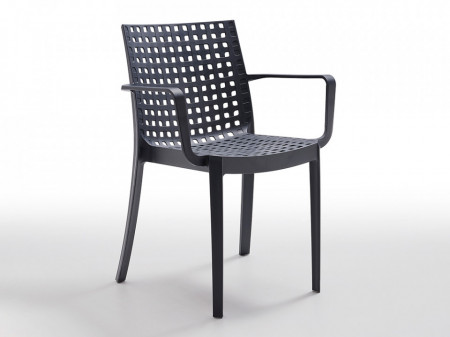 Scaun stivuibil Sophie, antracit, 82 x 55 x 58 cm