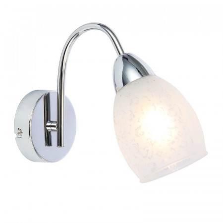 Aplica de perete Nikko, crom, E14, 40W