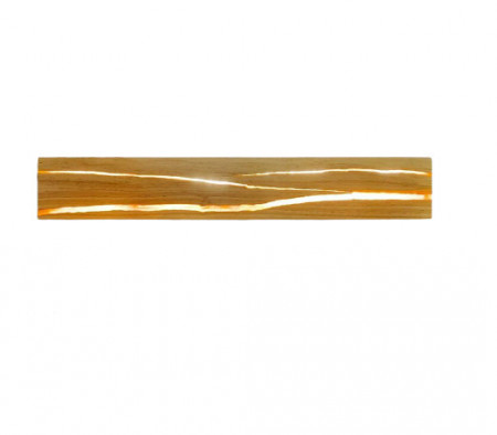 Aplica de perete Raiden, LED, acril/lemn, bej, 8 x 3 x 50 cm