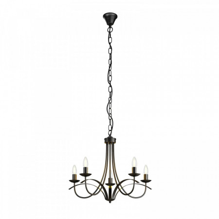 Candelabru Amonja, metal, maro, 58 x 150 cm