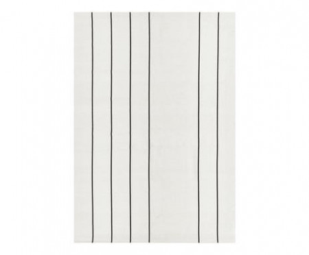 Covor David, textil, alb/negru, 160 x 230
