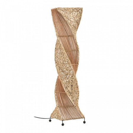 Lampadar MARCO, ratan/metal, natur, 24 x 24 x 100 cm