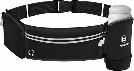 Borseta pentru sport MIYCOO, textil, negru, 52 cm