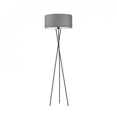 Lampadar Arless, gri/negru, 160 x 40 x 40 cm, 60w