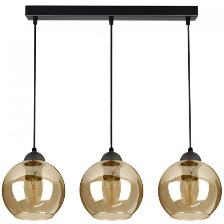 Lustra tip pendul Crags, metal/sticla, 70 x 15 cm