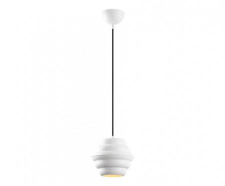 Lustra tip pendul Kovan 2402, metal, alb, 21 x 115 cm