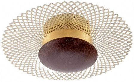 Plafoniera NEVIS, LED, metal, maro, 16 x 45 cm