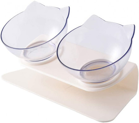 Bol ortopedic pentru hranirea animalelor ZoneYan, plastic, 27,5 x 13,5 cm