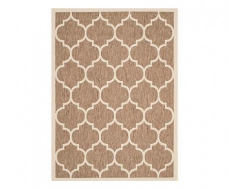 Covor Monaco, textil, maro/fildes, 122 x 170 cm