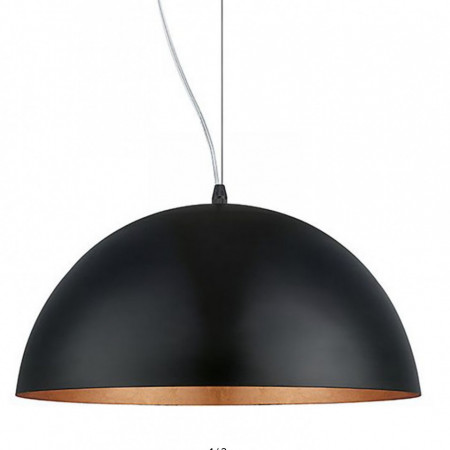 Lustra tip pendul Gaetano I otel, negru/crom, diametru 38cm, 1 bec, 230 V