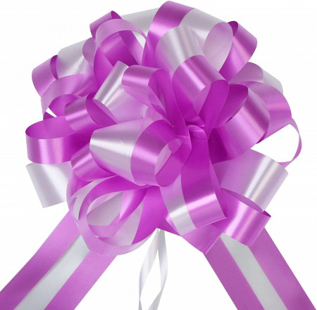 Set de 5 funde pentru decorare EDATOFLY, polipropilena, violet, 46 cm