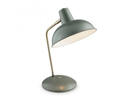 Veioza Retro, verde/alama, 20 x 38 cm, 40w