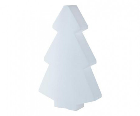 Lampă de podea Lightree albă de interior/exterior, polietilena, 30 x 45 x 12 cm
