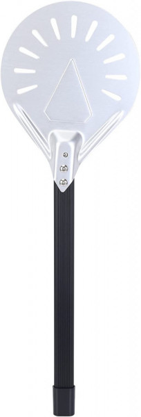Paleta pentru pizza Coairrwy, aluminiu, negru/argintiu, 40 x 20 x 18 cm