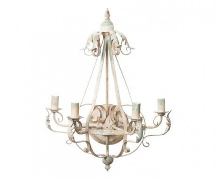 Aplica de perete Nina, 4 lumini, alb sters, 54 x 28 x 71 cm