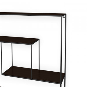 Biblioteca Zago din metal, 61 x 15 x 61cm