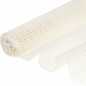 Covoras antiderapant pentru covoare Lusee, PVC, bej, 50 x 80 cm