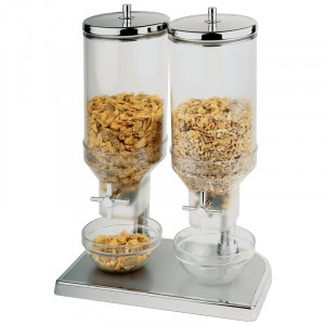 Dispenser de cereale Fresh & Easy de 4,5 L cu 2 recipiente